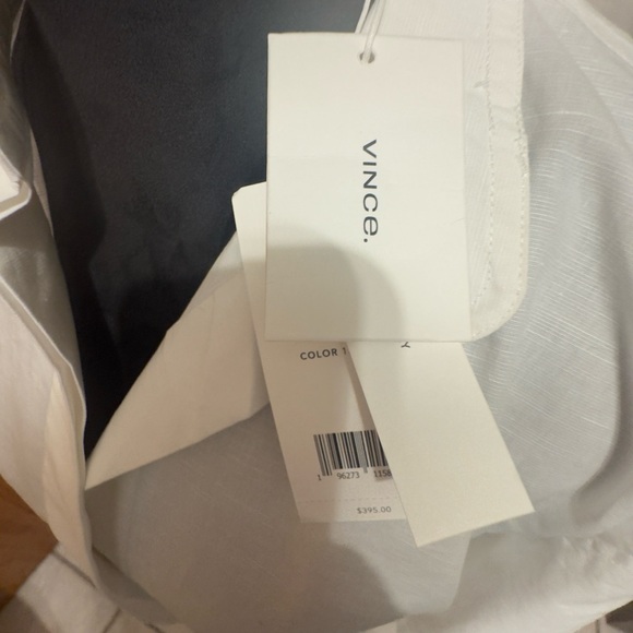 Vince Fitted Band Collar Minidress Size Medium New with tags - Picture 5 of 16